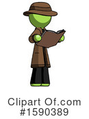Green Design Mascot Clipart #1590389 by Leo Blanchette