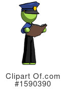 Green Design Mascot Clipart #1590390 by Leo Blanchette