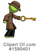 Green Design Mascot Clipart #1590401 by Leo Blanchette