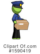 Green Design Mascot Clipart #1590419 by Leo Blanchette