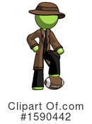Green Design Mascot Clipart #1590442 by Leo Blanchette