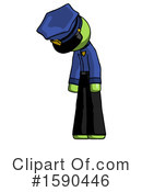 Green Design Mascot Clipart #1590446 by Leo Blanchette