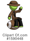 Green Design Mascot Clipart #1590448 by Leo Blanchette