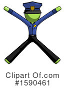 Green Design Mascot Clipart #1590461 by Leo Blanchette