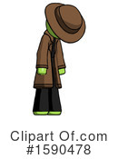 Green Design Mascot Clipart #1590478 by Leo Blanchette
