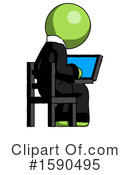 Green Design Mascot Clipart #1590495 by Leo Blanchette
