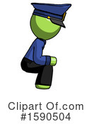 Green Design Mascot Clipart #1590504 by Leo Blanchette