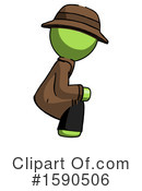 Green Design Mascot Clipart #1590506 by Leo Blanchette