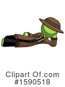 Green Design Mascot Clipart #1590518 by Leo Blanchette
