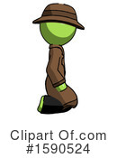 Green Design Mascot Clipart #1590524 by Leo Blanchette