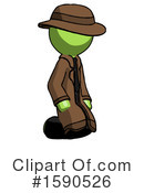 Green Design Mascot Clipart #1590526 by Leo Blanchette