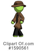 Green Design Mascot Clipart #1590561 by Leo Blanchette