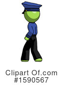 Green Design Mascot Clipart #1590567 by Leo Blanchette