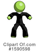 Green Design Mascot Clipart #1590598 by Leo Blanchette