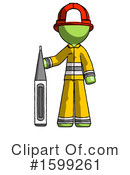 Green Design Mascot Clipart #1599261 by Leo Blanchette