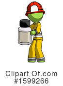 Green Design Mascot Clipart #1599266 by Leo Blanchette