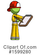 Green Design Mascot Clipart #1599280 by Leo Blanchette