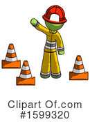 Green Design Mascot Clipart #1599320 by Leo Blanchette
