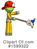 Green Design Mascot Clipart #1599322 by Leo Blanchette