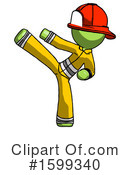 Green Design Mascot Clipart #1599340 by Leo Blanchette