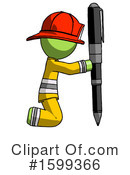 Green Design Mascot Clipart #1599366 by Leo Blanchette
