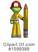 Green Design Mascot Clipart #1599389 by Leo Blanchette