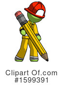 Green Design Mascot Clipart #1599391 by Leo Blanchette