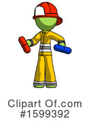 Green Design Mascot Clipart #1599392 by Leo Blanchette