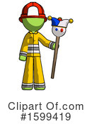 Green Design Mascot Clipart #1599419 by Leo Blanchette
