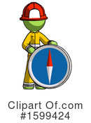 Green Design Mascot Clipart #1599424 by Leo Blanchette