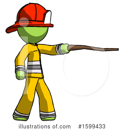 Royalty-Free (RF) Green Design Mascot Clipart Illustration by Leo Blanchette - Stock Sample #1599433