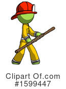 Green Design Mascot Clipart #1599447 by Leo Blanchette
