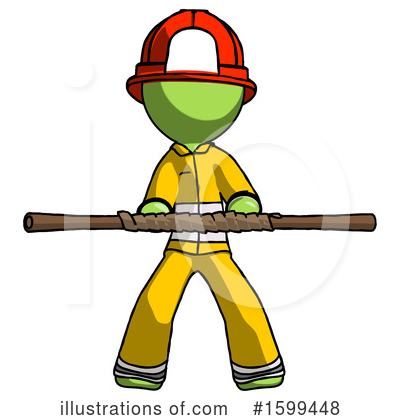 Royalty-Free (RF) Green Design Mascot Clipart Illustration by Leo Blanchette - Stock Sample #1599448