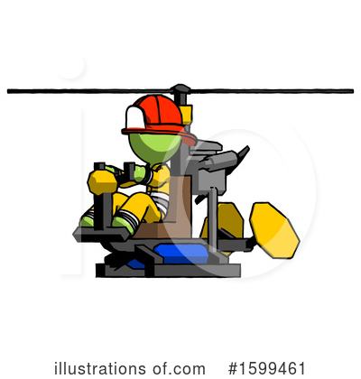 Royalty-Free (RF) Green Design Mascot Clipart Illustration by Leo Blanchette - Stock Sample #1599461
