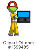 Green Design Mascot Clipart #1599485 by Leo Blanchette