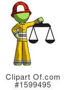 Green Design Mascot Clipart #1599495 by Leo Blanchette