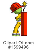 Green Design Mascot Clipart #1599496 by Leo Blanchette