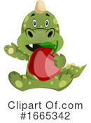 Green Dragon Clipart #1665342 by Morphart Creations