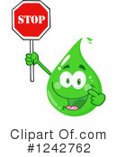Green Droplet Clipart #1242762 by Hit Toon