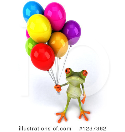 Party Balloons Clipart #1237362 by Julos