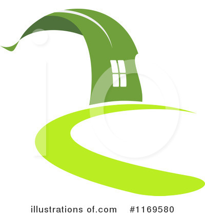 Royalty-Free (RF) Green House Clipart Illustration by Vector Tradition SM - Stock Sample #1169580