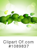 Green Leaves Clipart #1089837 by elaineitalia