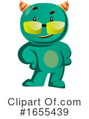 Green Monster Clipart #1655439 by Morphart Creations