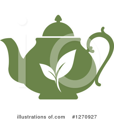 Royalty-Free (RF) Green Tea Clipart Illustration by Vector Tradition SM - Stock Sample #1270927