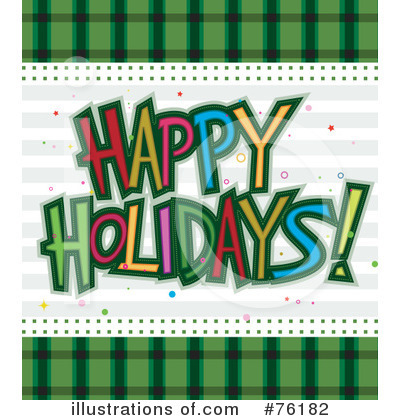 Happy Holidays Clipart #76182 by BNP Design Studio