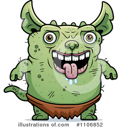 Monsters Clipart #1106852 by Cory Thoman
