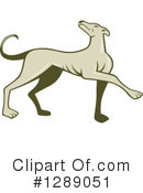 Greyhound Clipart #1289051 by patrimonio
