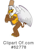 Griffin Character Clipart #62778 by Mascot Junction