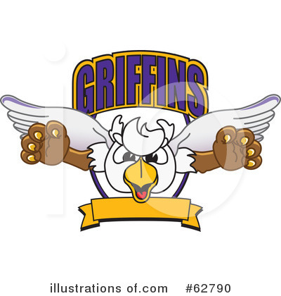 Royalty-Free (RF) Griffin Character Clipart Illustration by Mascot Junction - Stock Sample #62790