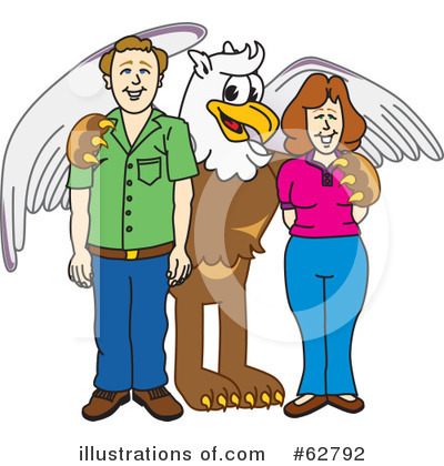 Griffin Character Clipart #62792 by Mascot Junction